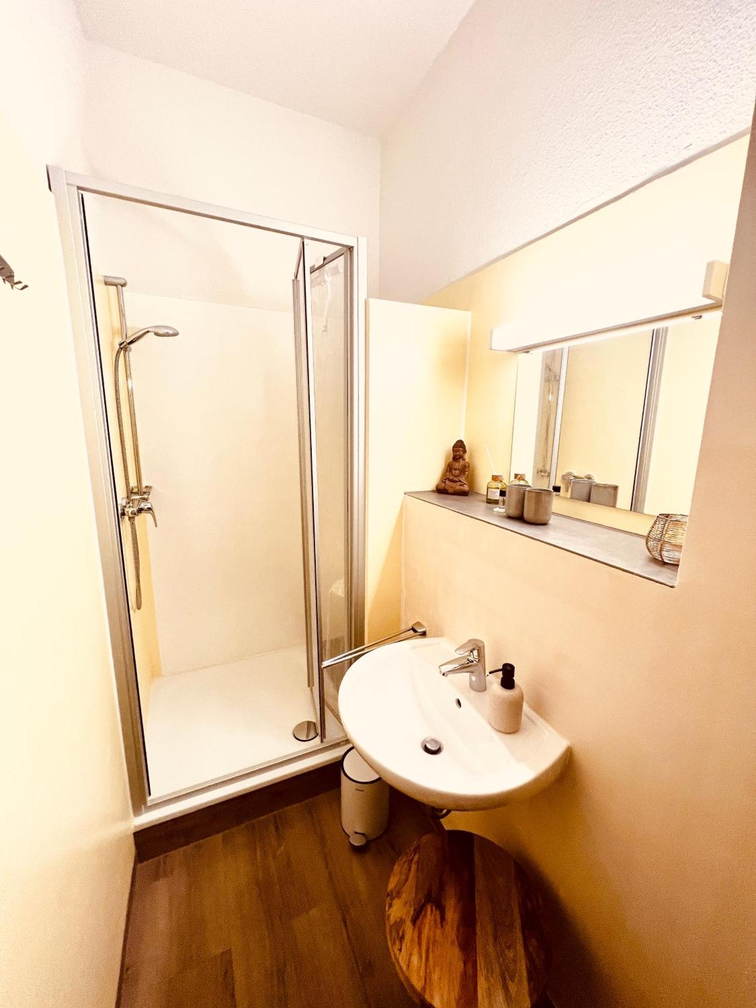 Wunderschoenes Apartment Mit Bademantelgang Zur Wohlfuehltherme 바트그리스바흐 외부 사진